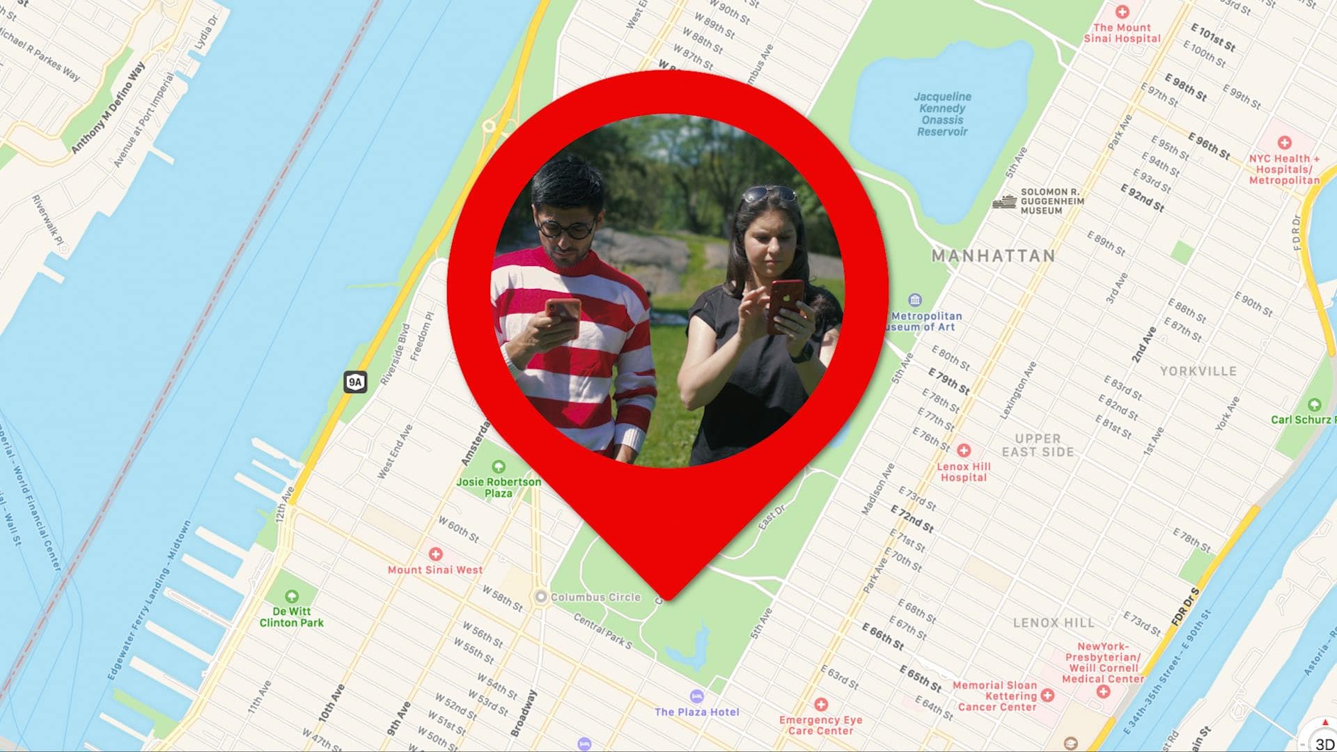 آشنایی با قابلیت ردیابی موقعیت مکانی گوگل مپ